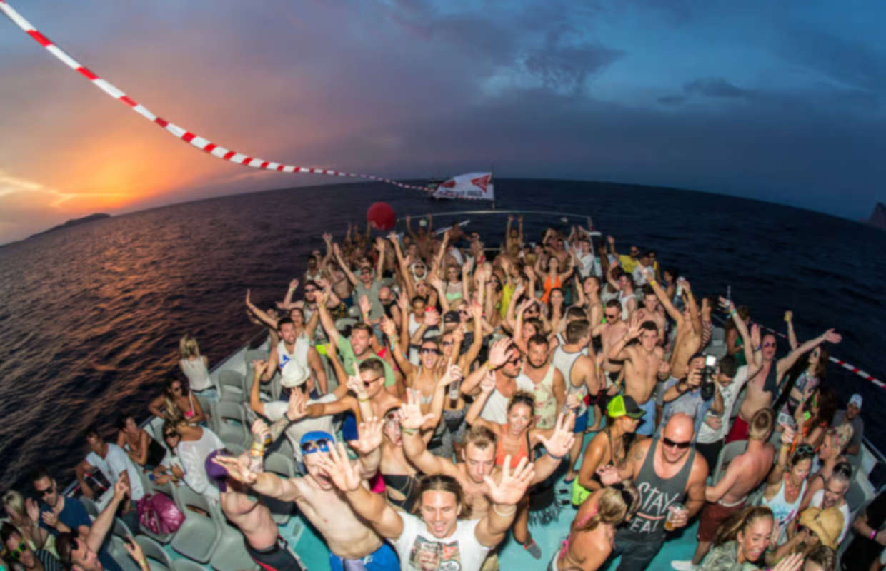 Ticket: Sunset Ibiza Boat Party Cruise with DJs with Clubs