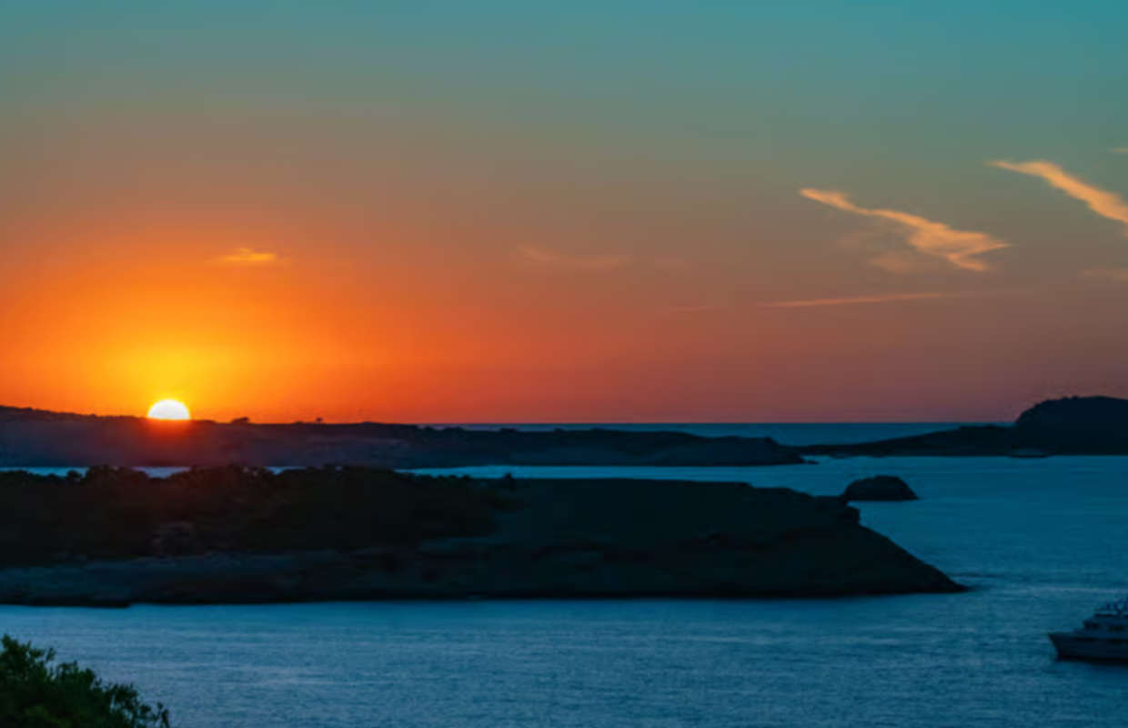 Ibiza sunset boat tour with water sports open bar and tapas experience at sea